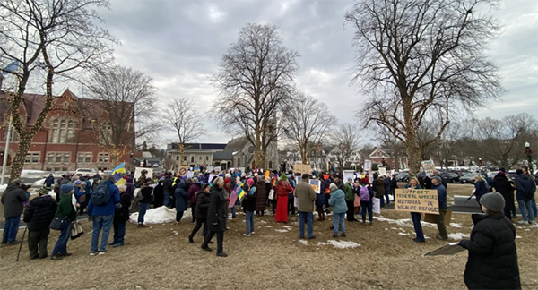 Amherst Protest